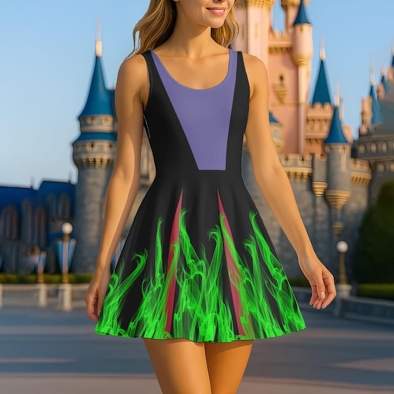 maleficent skater dress Plus Size - Disney Maleficent Skater Dress