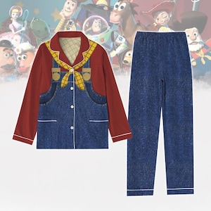 Toy Story Characters Pajamas, Toy Story Stinky Pete Pajamas Set, Disney Toy Story Sleepwear, Halloween Cosplay Costume, Gift For Him