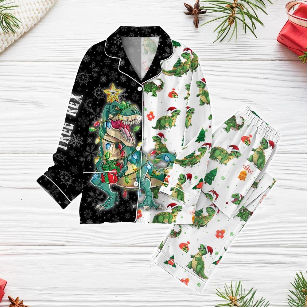 Dinosaur pajamas christmas vacation hotsell