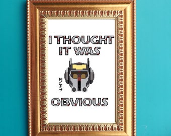 Technically Obvious Cross Stitch Pattern