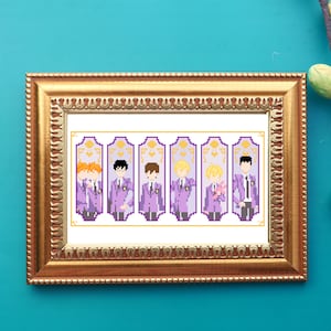 Host Club Crew Cross Stitch Pattern