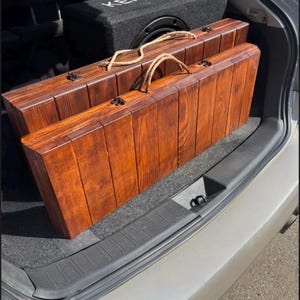 Mesa multifuncional, portátil y plegable, mesa de tamaño personalizado, mesa de picnic, mesa de comedor de madera, mesa boho, mesa de campamento