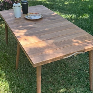 Custom sizes wood Table, Picnic Event Table, Bride Party Table, Outdoor Wood Table, Portable and Foldable Table