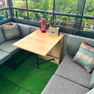 Table de balcon, table à manger, table à manger portable, table de salle à manger, tables pliables et portables, table de cuisine