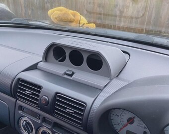 Toyota MR2 Roadster / Spyder / MRS Triple Gauge Pod - Suits 3 x 52mm Gauges