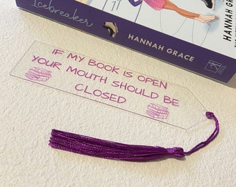 Mouth Closed Bookmark