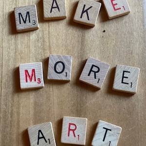 Scrabble Tiles, all vintage, choose your letters