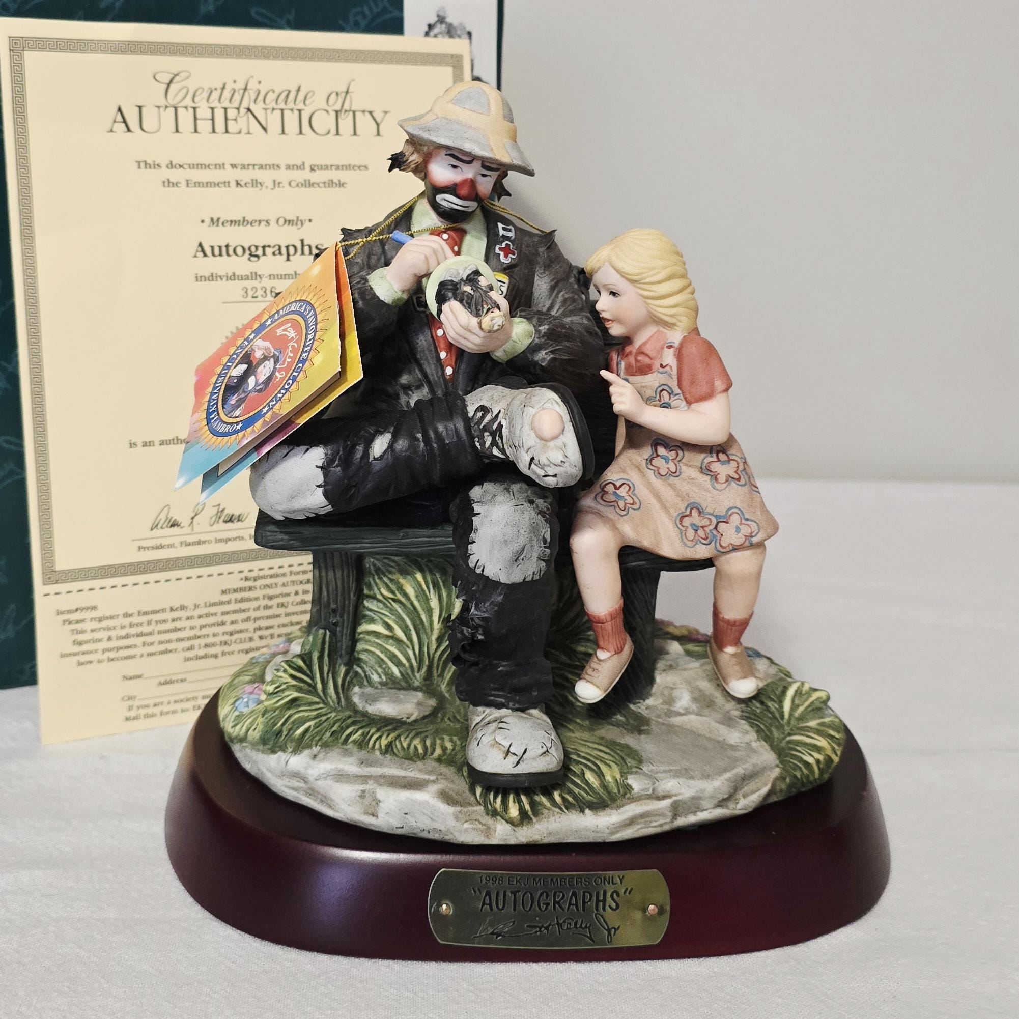 Emmett Kelly Doll - Etsy