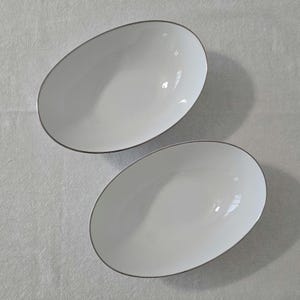 Vintage Noritake Colony Oval Serving Bowls 10 Inch Vegetable Bowl #5932 Set Of 2 Made In Japan