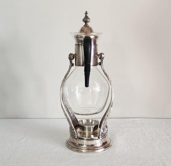Vintage Newport Gorham Silverplate Hollowware Tilting Coffee