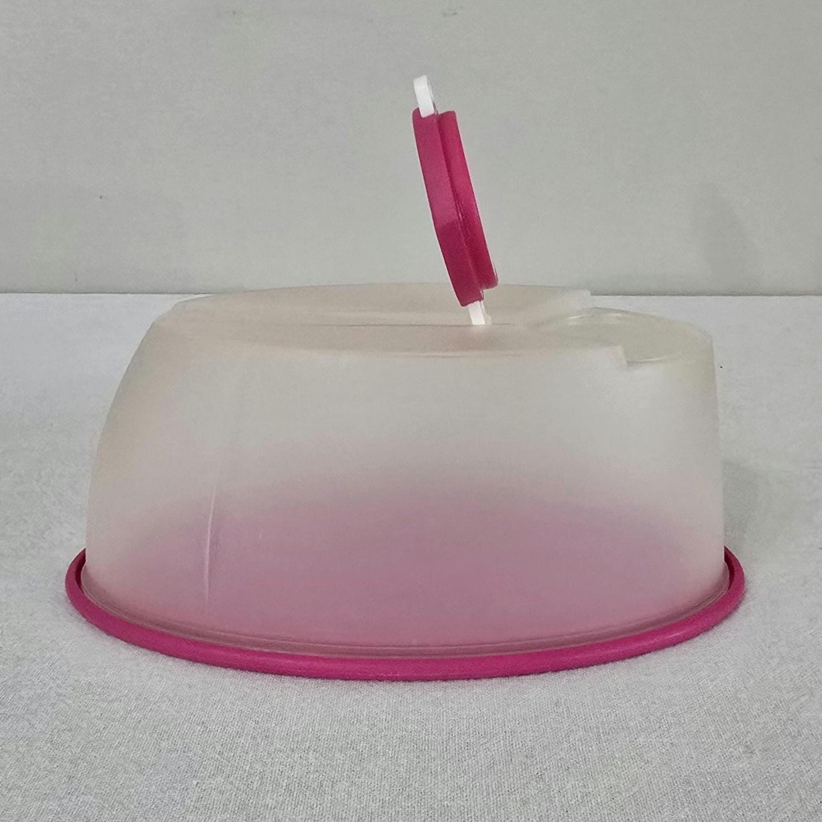 Fifo Container Home Tupperware FIFO 3 Cup Dry Food Storage Container, Sheer With Pink Seal ...