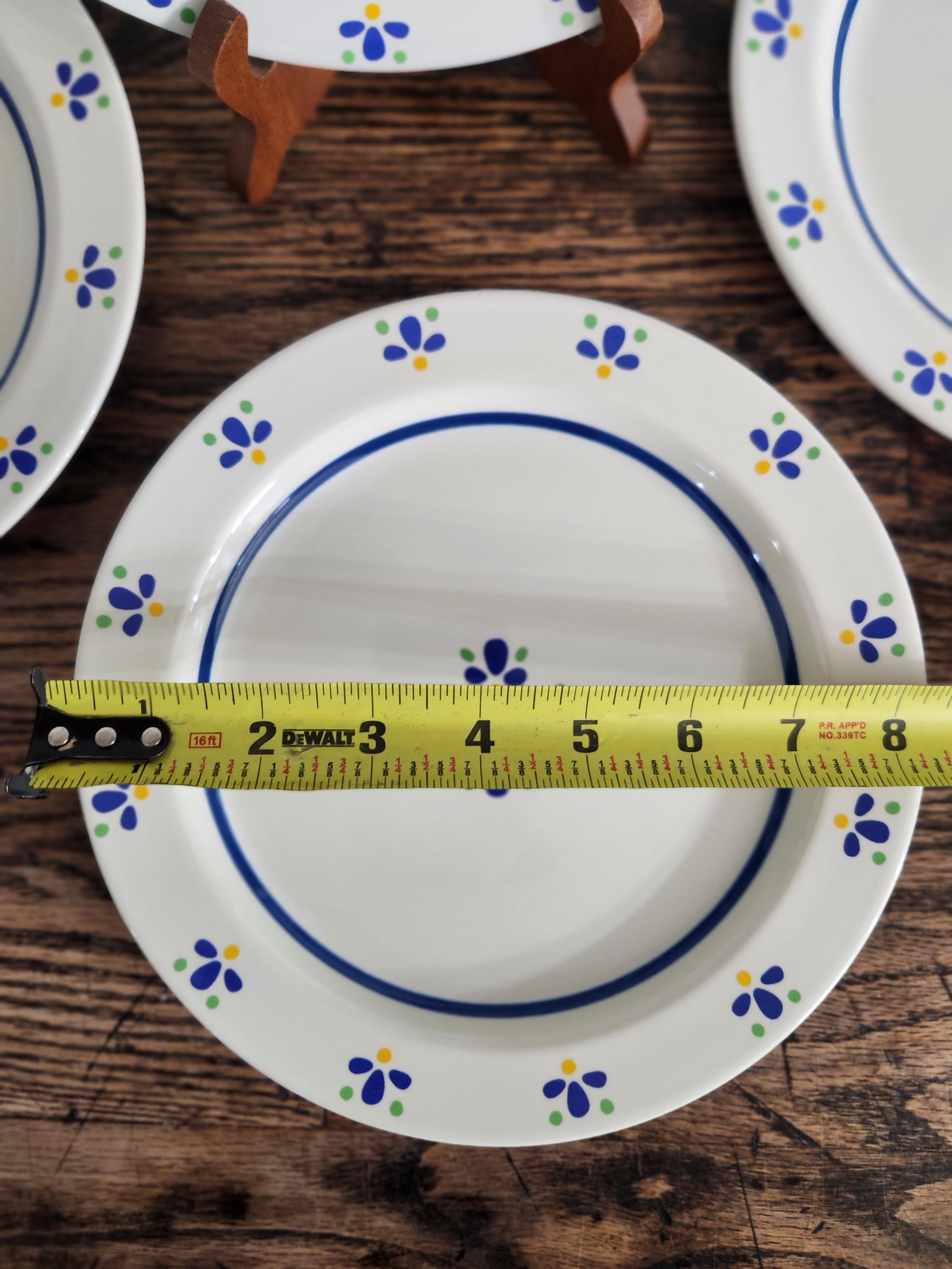 Vintage Avon Fresh Flower Ceramic Salad Plates Set of 4 - Etsy