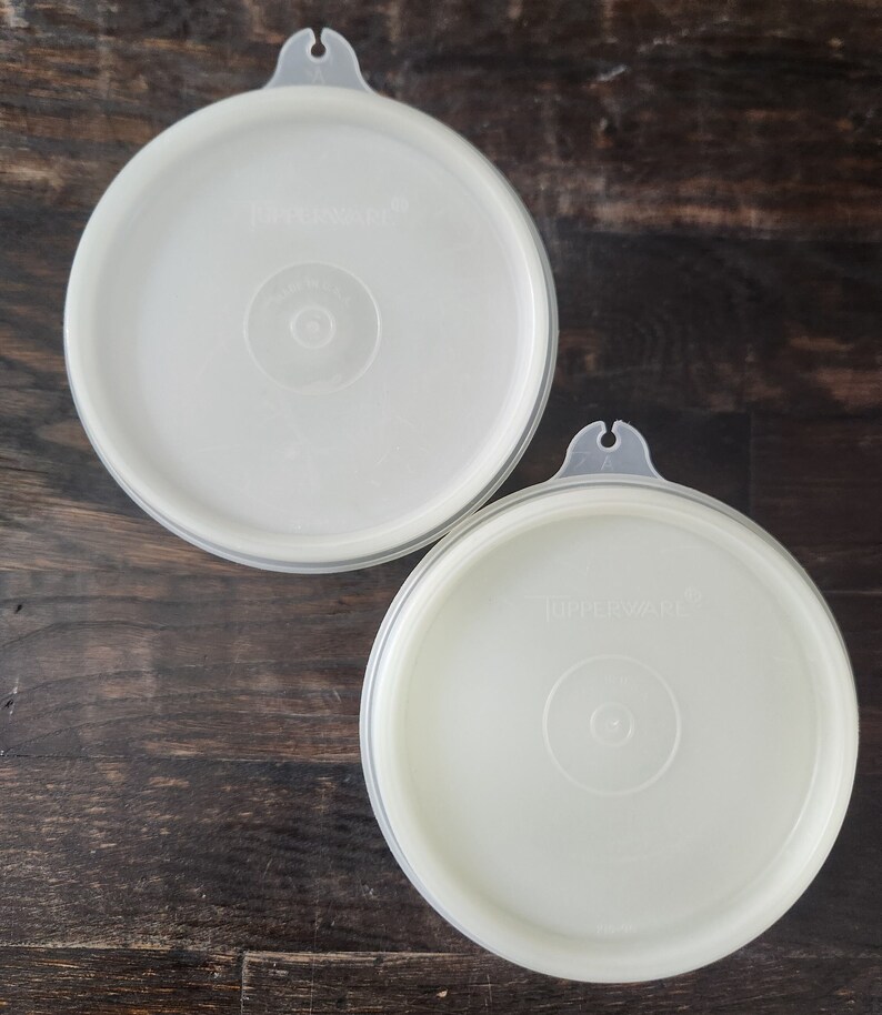 Vintage Tupperware Refrigerator Storage Container Set of 2 With Seals ...