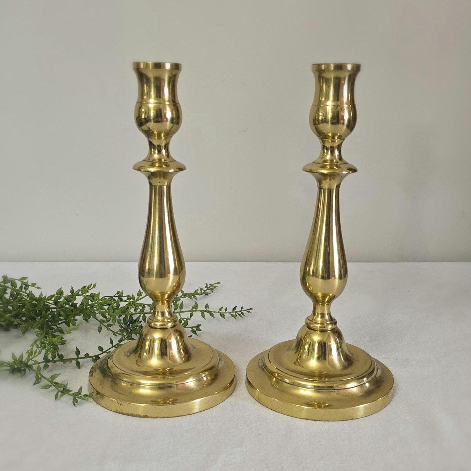 ビヨンヴィのブラッド　大型ビンテージ1965年手書き2馬キャンドルスタンドセット ビヨンヴィのブラッド 大型ビンテージ1965年手書き2馬キャンドル