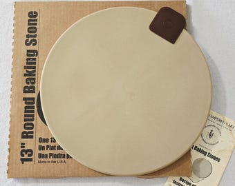 Pierre à pâtisserie ronde Pampered Chef de 13 po., Collection Family Heritage N° 340