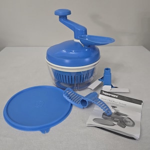 Tupperware Quick Chef Pro System # 5578A Manual Food Processor - Etsy