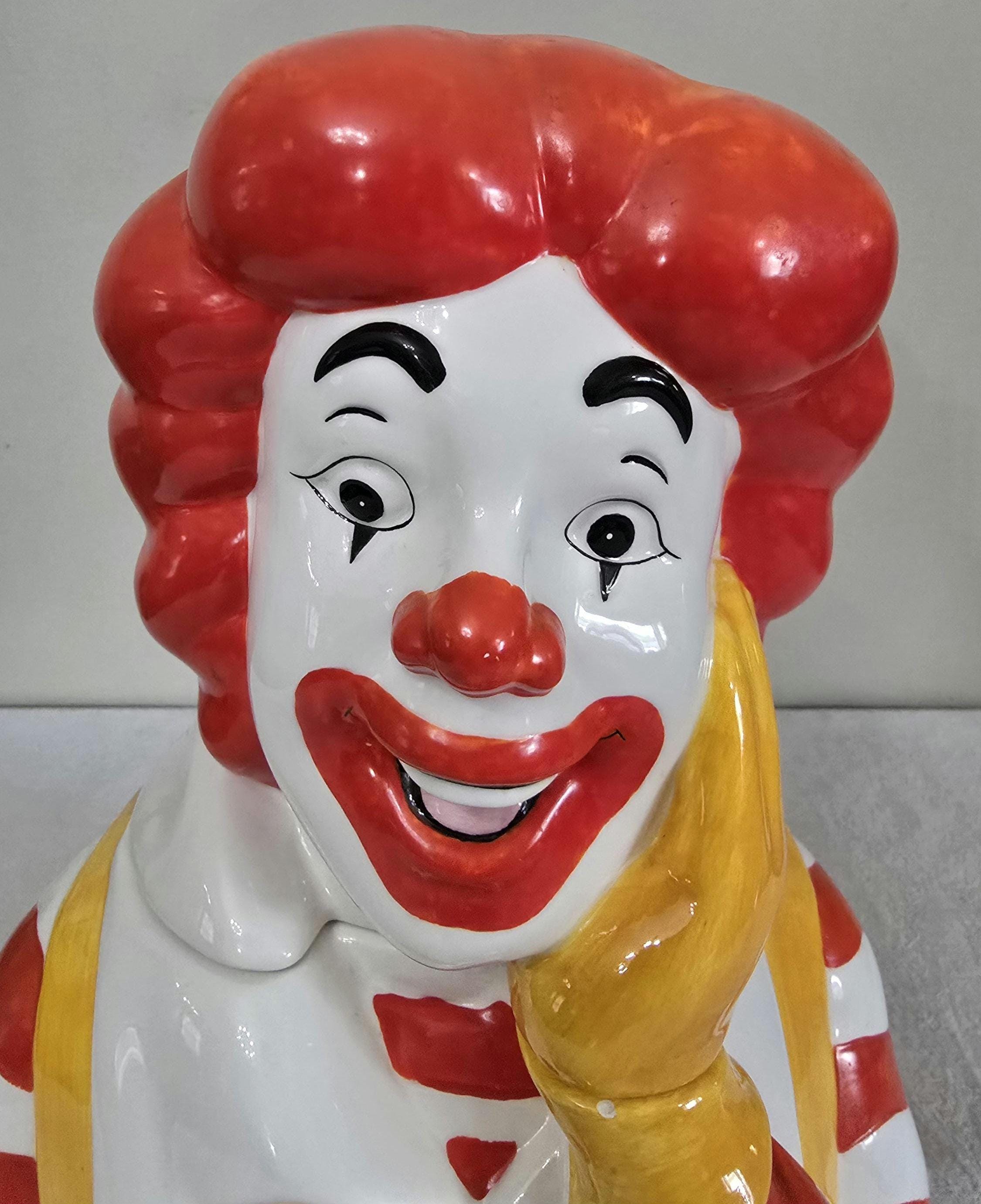 【新発売】 Cookie Mcdonald Ronald Vintage Jar 1997 Craft Treasure by その他