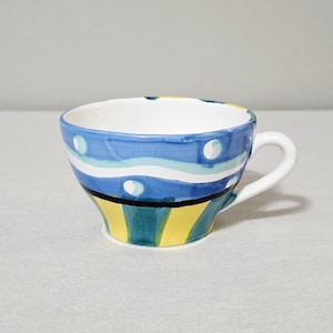 SOLIMENE カップ＆ソーサー　イタリア製 Solimene Mug Cup - Etsy