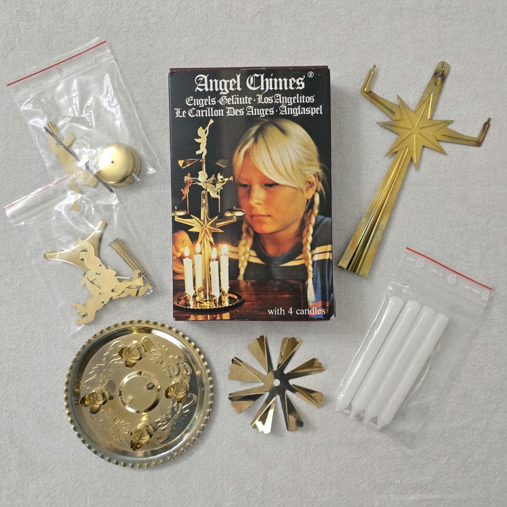 Vintage Swedish Angel Chimes - Etsy