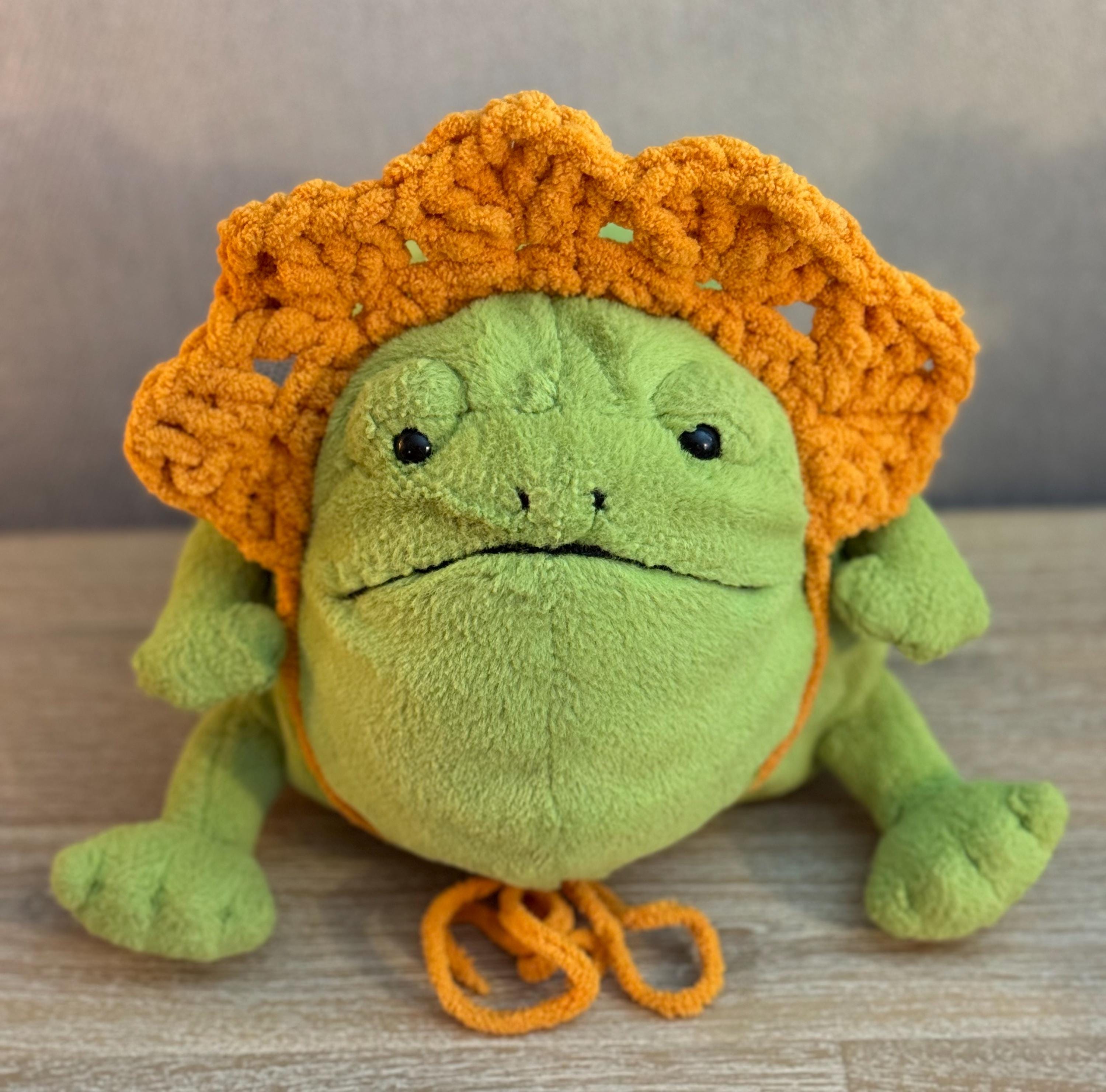 Handmade Crochet Jellycat Clothing /accessories Ricky Rain Frog