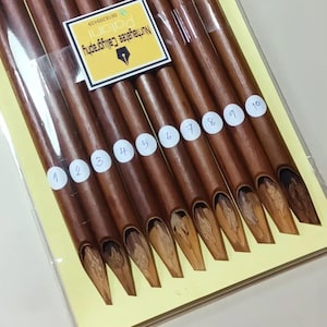 Set di calligrafia Penna di calligrafia araba Penna di canna Penna Qalam, penna araba, set di 12 penne
