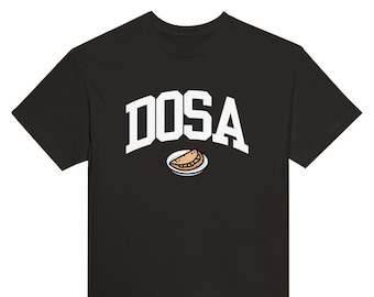 Camiseta Dosa: Divertida camiseta gastronómica del sur de la India