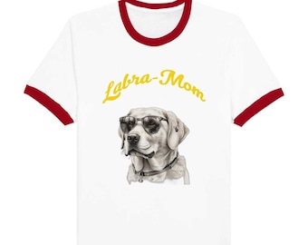 Camiseta con diseño de mamá labradora: regalo para los amantes de los labradores