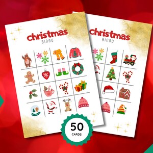Christmas bingo, christmas game, christmas games, bingo cards, christmas kids, holiday games, christmas party game, christmas family, bingo