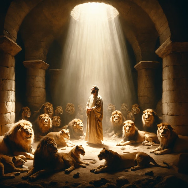 Daniel in the Lions' Den | Daniel's Courage | Lion's Den Miracle | Prophet's Faith | Daniel and The Lions Den