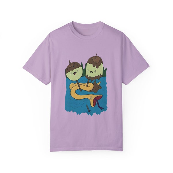 Princess Bubblegum's Rock Adventure Time Shirt, Adventure Time Shirt Fan Gifts, Marceline Shirt, Unisex Garment-Dyed T-shirt