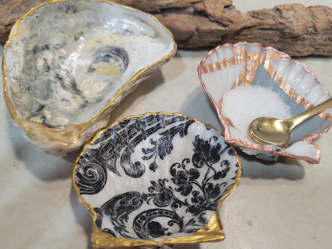 Shell Salt Dishes - Etsy