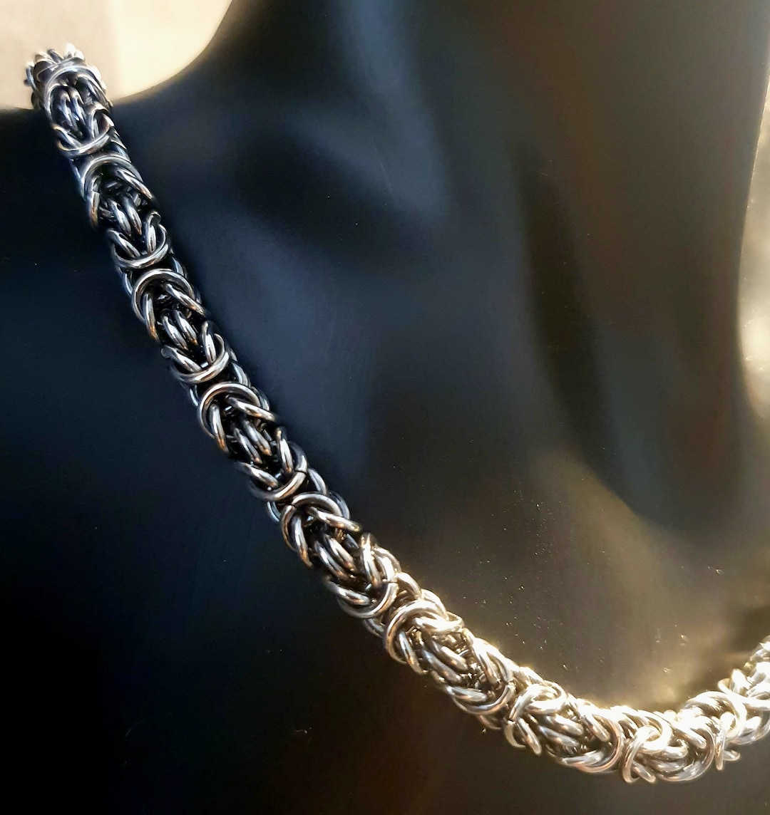Byzantine Weave, 18in, Heavy Chain - Etsy