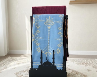 Prayer Rug Display Stand, Islamic Prayer Mat Holder, Mosque Decor
