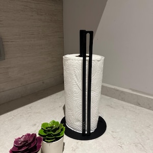 Handmade Paper Towel Holder - Kitchen Countertop Stand & Dispenser , Roll Paper Holder, Hand Towel Rack, Paper Dispanser