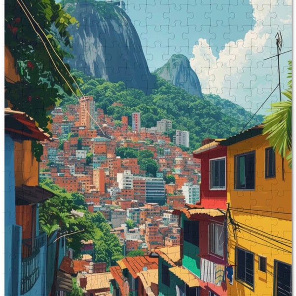 Rio de Janeiro Jigsaw Puzzle (110, 252, 500,1000-Piece)