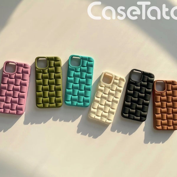 Weave iPhone 15 14 13 12 11 Pro Max Case iPhone 13 12 mini Case iPhone XS Max XR Case iPhone 7 8 14 15 Plus Case iPhone SE Case