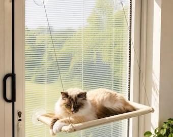 Cat Window Hammock with Strong Suction Cups