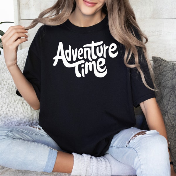Adventure Time: T-Shirt - Perfekt für Weltenbummler - Organic Oversize Shirt