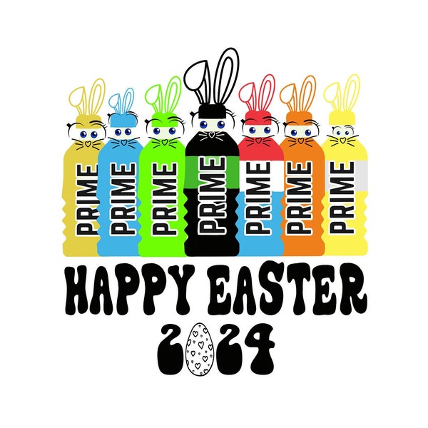 Happy Easter Svg, Happy Easter Png, Happy Easter Prime Svg, Prime Svg, Prime Png, Easter 2024 Svg, Happy Easter Day svg, instant download