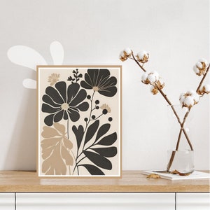 Botanical Boho Leaves Series- Boho Botanical Print Set, Boho Plant Print, Tropical Wall Art, Boho Leaf Print, Boho Wall Art , Bohemian Art