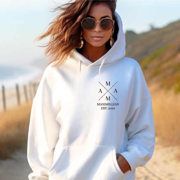 Benutzerdefinierter Mama Hoodie, individueller Mama Hoodie, personalisiertes Mama Sweatshirt, Muttertagsgeschenk, Geschenk zu Muttertag