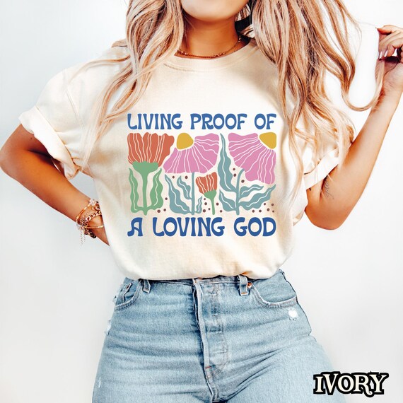 Christian Boho Floral Tee, Faith Based Graphic T-Shirt, Inspirational Bible Verse Shirt, Vintage Christian Aesthetic Tee, Jesus Gift Shirt