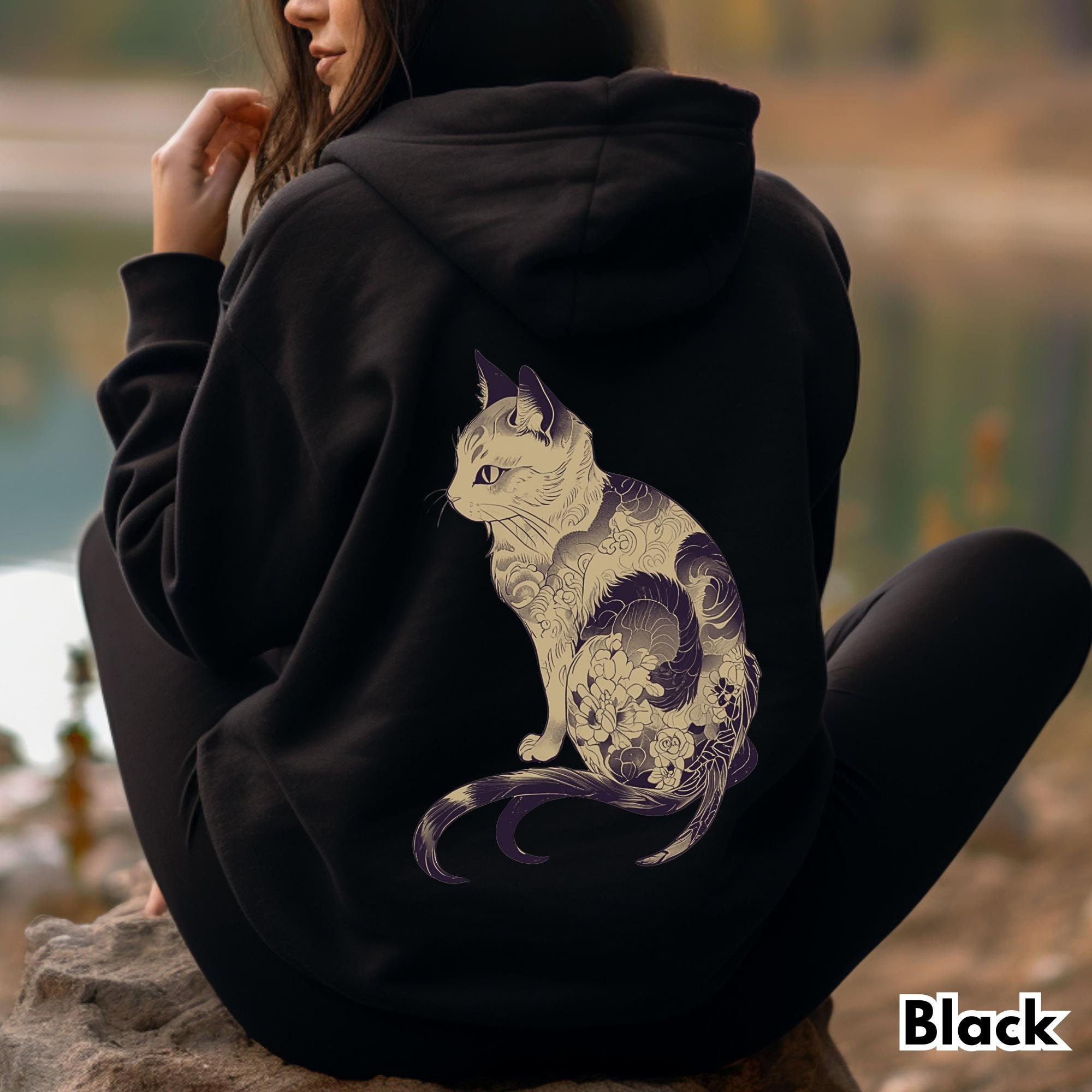 Cat cuddle hoodie sale