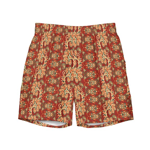 loose fit swim shorts