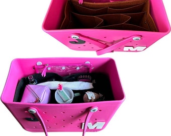 X-Large Tote Bag Insert, compatible with XL Beach Tote bags, Beach Bag accessories, Travel Vacation Bag, XL Purse Organizer Insert