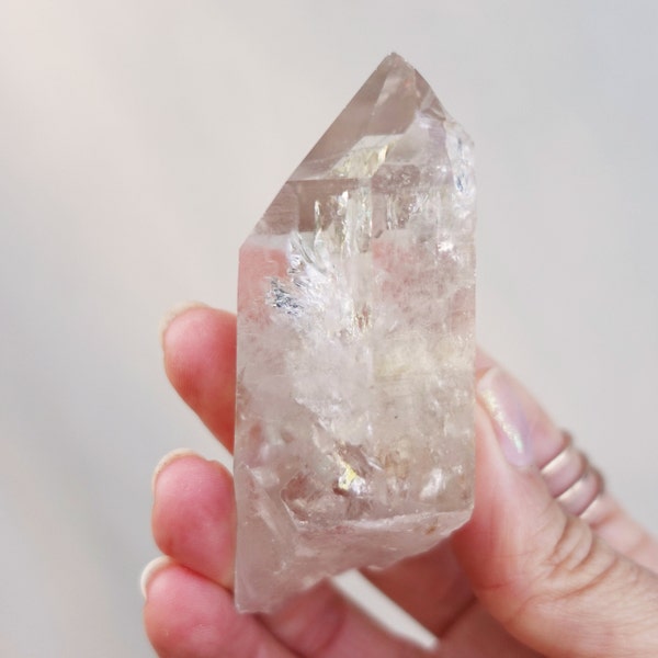 Clear Quartz Point - Brazil Crystal Diamantina Quartz