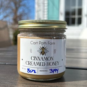 Cinnamon Creamed Honey