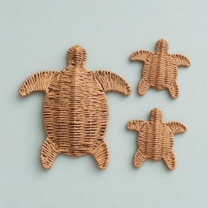 Handmade Sea Turtle Wall Decor, Statement Wall Decor, Coastal Wall Art, Kids Nursery Gift