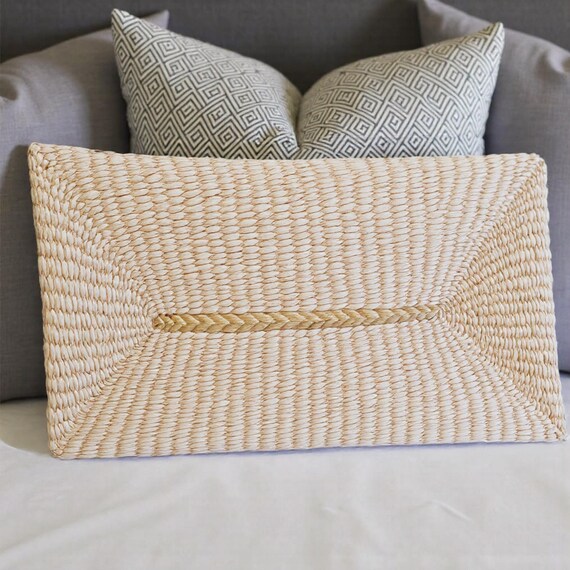 Handmade Woven Buckwheat Pillow: Natural Neck Support Israel