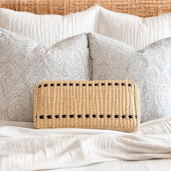 Handmade Woven Buckwheat Pillow: Natural Grass Fiber Neck Support